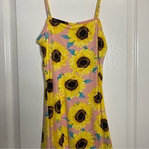 Forever 21 Girls Sunflower Dress
